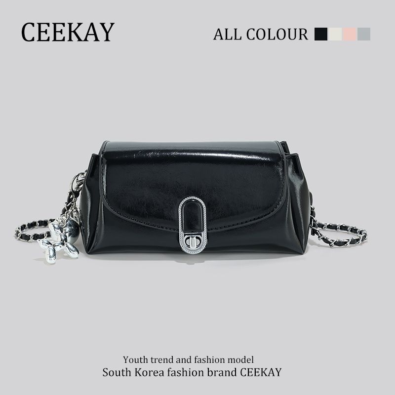 Ceekay Genuine Goods Niche Simple Chain Small Bag High Sense Popular Bag Women 2025 New Messenger Bag Black
Ceekay Genuine Goods Niche Simple Chain Small Bag High Sense Popular Bag Women 2025 New Messenger Bag Black