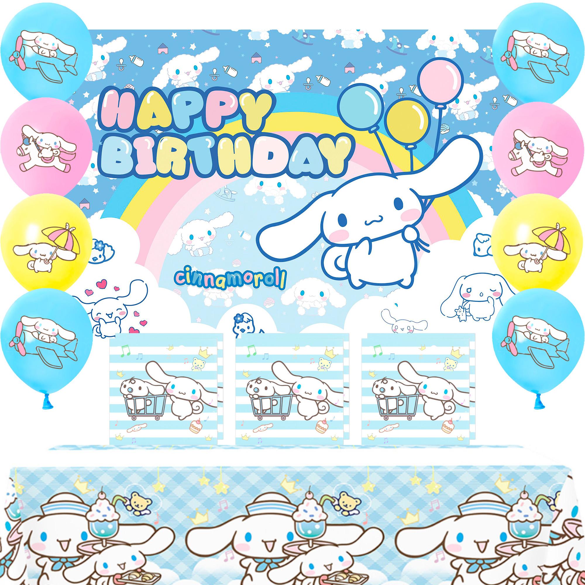 Sanrio balloon decoration set birthday decoration birthday party background cloth tablecloth and other decorations синий
Sanrio balloon decoration set birthday decoration birthday party background cloth tablecloth and other decorations синий