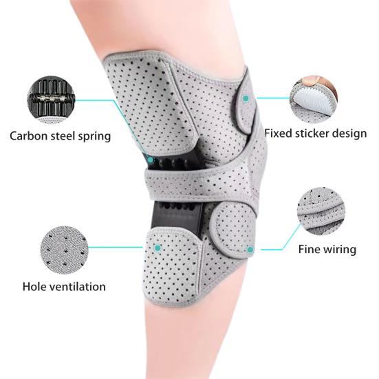Yousheng Knee Booster Brace with Spring Patella Joint Support Pad Knee Stabilizer Brace for Climbing And Squatting сірий
Yousheng Knee Booster Brace with Spring Patella Joint Support Pad Knee Stabilizer Brace for Climbing And Squatting сірий