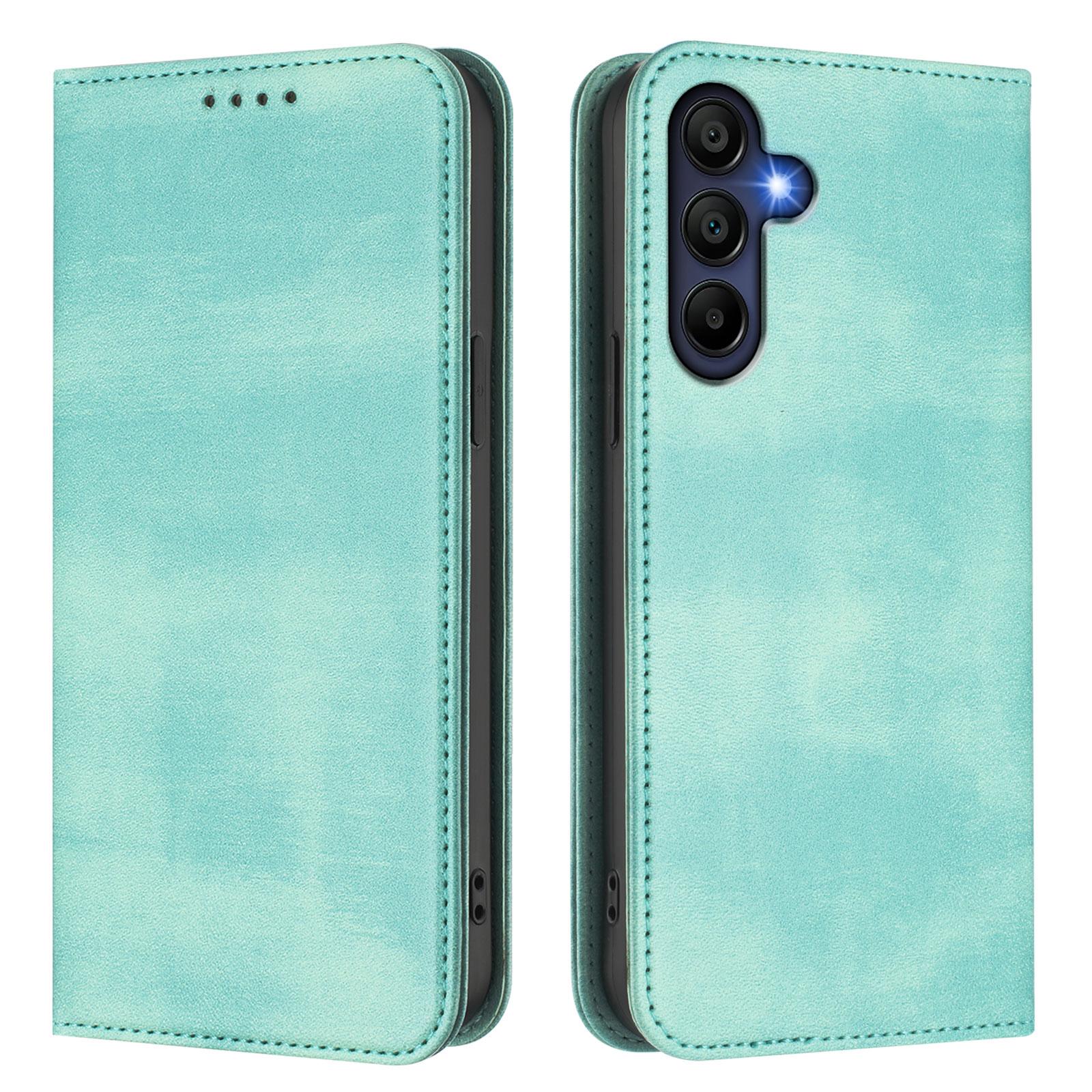 For Samsung Galaxy A26 5G Wallet Cases Retro Texture RFID Blocking Leather Phone Cover Mint Green
For Samsung Galaxy A26 5G Wallet Cases Retro Texture RFID Blocking Leather Phone Cover Mint Green