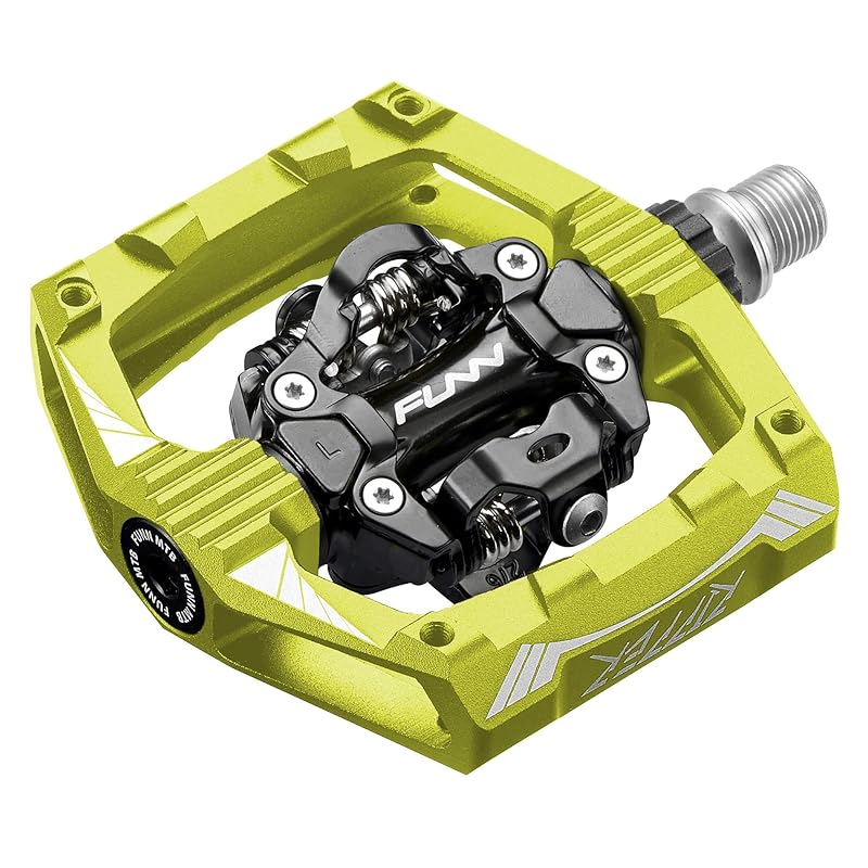 Funn Ripper binding pedal - both sides SPD correspondence mountain bike Spring loaded AES system BMX bicycle gravel applicable to (green)
Funn Ripper binding pedal - both sides SPD correspondence mountain bike Spring loaded AES system BMX bicycle gravel applicable to (green)