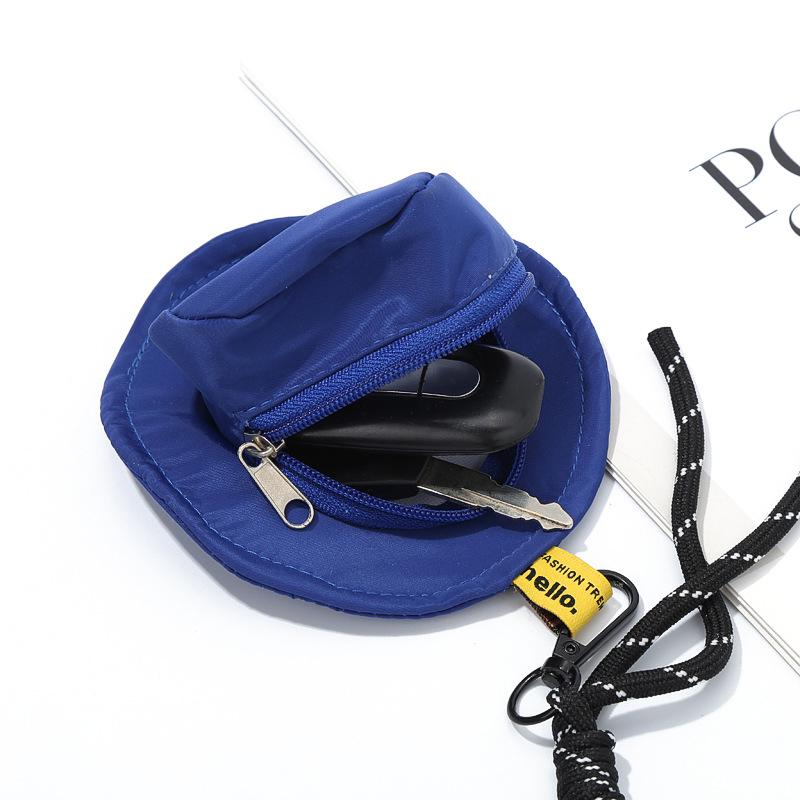 1PC Portable Coin Purse Fisherman Hat Key Ring Headphone Bag Metal Keychain Bag Charms синий
1PC Portable Coin Purse Fisherman Hat Key Ring Headphone Bag Metal Keychain Bag Charms синий