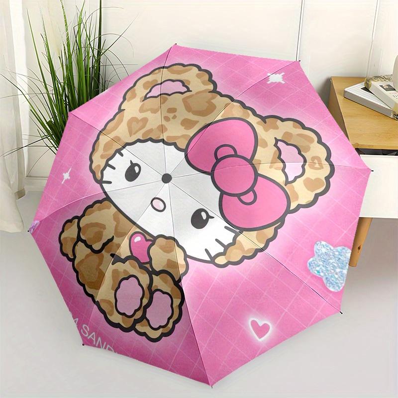 1pc Hello Kitty Leopard Print Umbrella with Plastic Handle,Suitable for All Seasons Home Travel Outdoor UmbrellaSanlio065
1pc Hello Kitty Leopard Print Umbrella with Plastic Handle,Suitable for All Seasons Home Travel Outdoor UmbrellaSanlio065