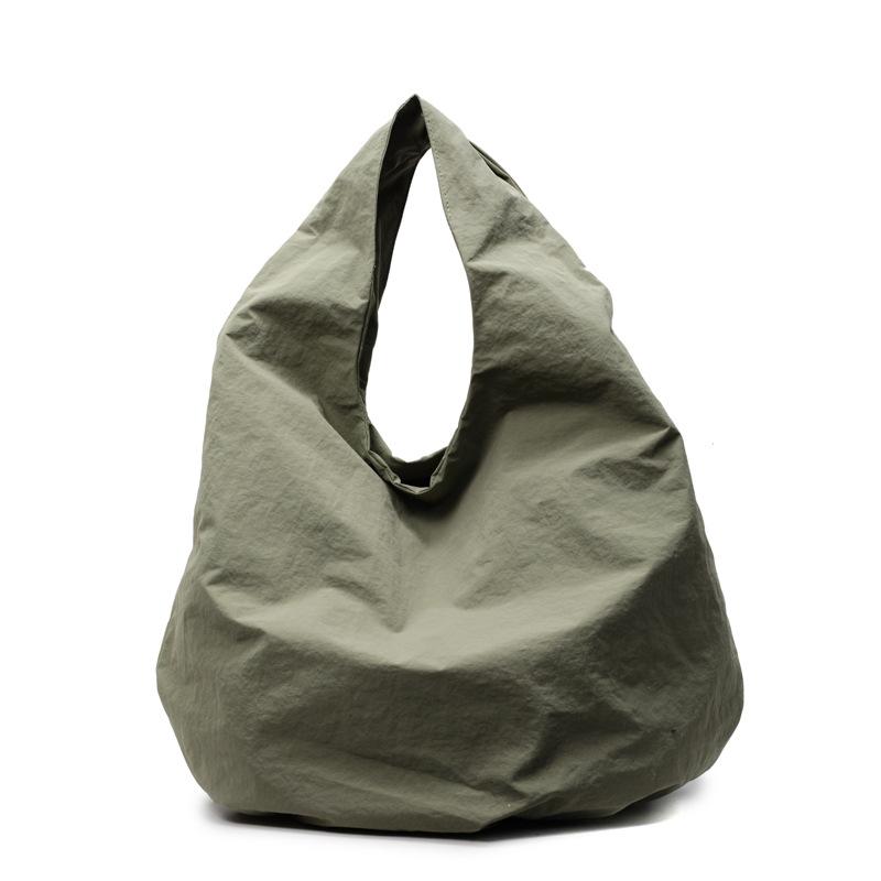 Новая однотонная большая вместительная персонализированная повседневная простая сумка-тоут из нейлоновой парусины, сумка под мышкой, сумка через плечо для поездок на работу зелёный
Новая однотонная большая вместительная персонализированная повседневная простая сумка-тоут из нейлоновой парусины, сумка под мышкой, сумка через плечо для поездок на работу зелёный