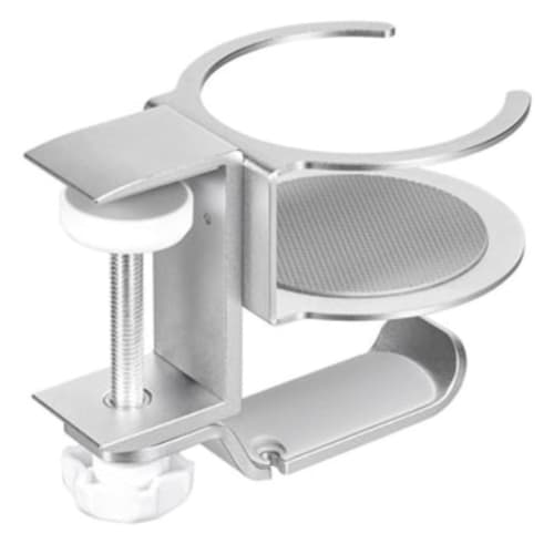 Bivoyud Desktop Cup Holder, Headphone Holder, 360 Degree Rotation, Silver, with Bracket
Bivoyud Desktop Cup Holder, Headphone Holder, 360 Degree Rotation, Silver, with Bracket