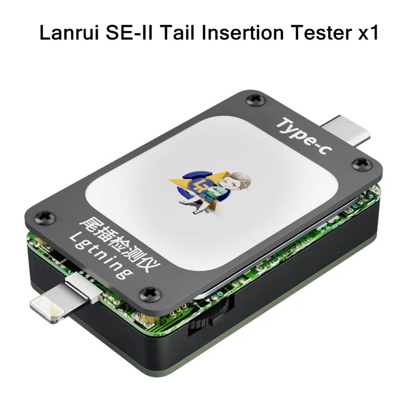 Lanrui SE-II Tail Insertion Detecting Instrument for IP Android Phone Current Voltage Type-C Lightning Testing Tool
Lanrui SE-II Tail Insertion Detecting Instrument for IP Android Phone Current Voltage Type-C Lightning Testing Tool