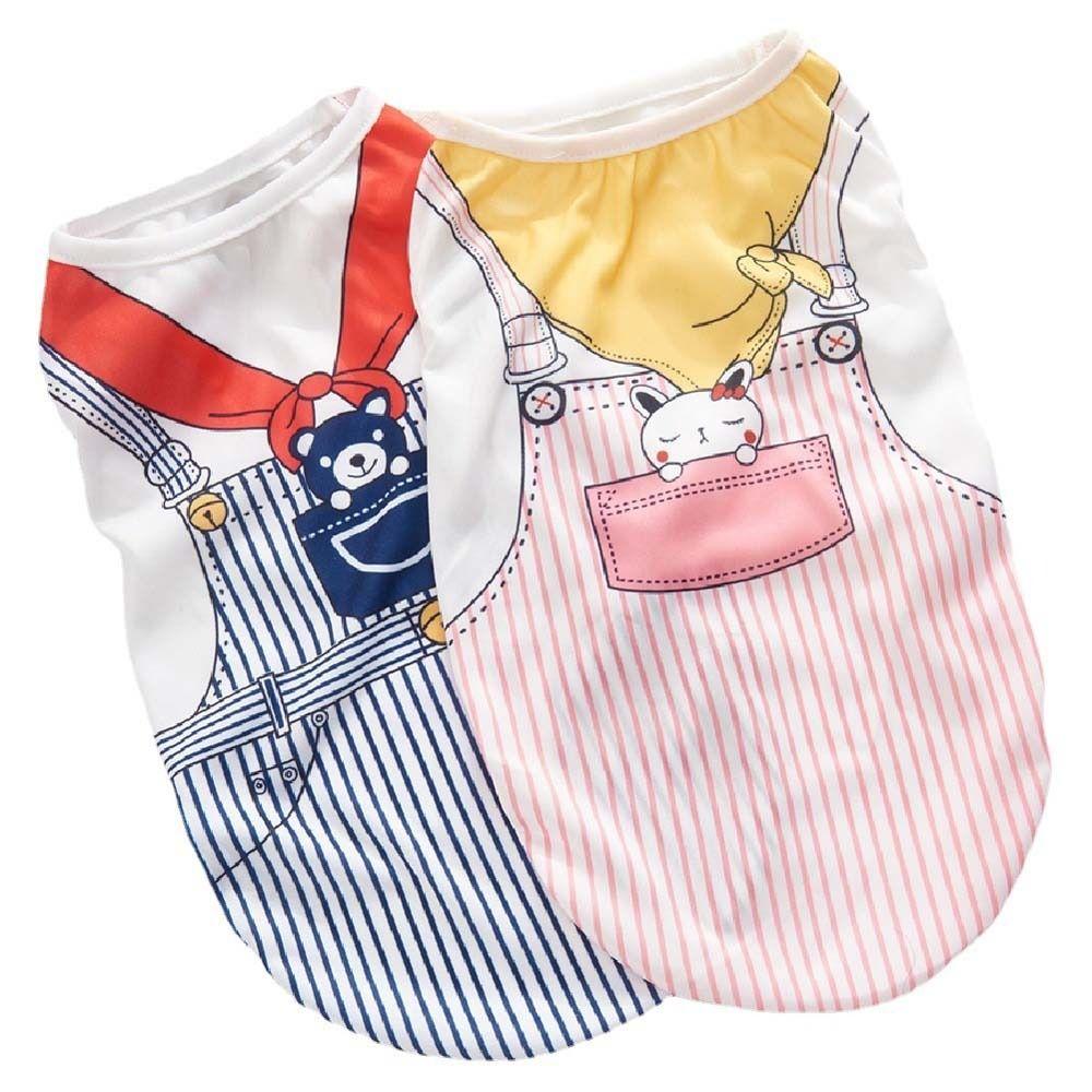 Summer Vest Shirt Striped Pet Clothing For Small Dogs Dog Clothes Pet Vest Dog Costume Pet Supplies
Summer Vest Shirt Striped Pet Clothing For Small Dogs Dog Clothes Pet Vest Dog Costume Pet Supplies