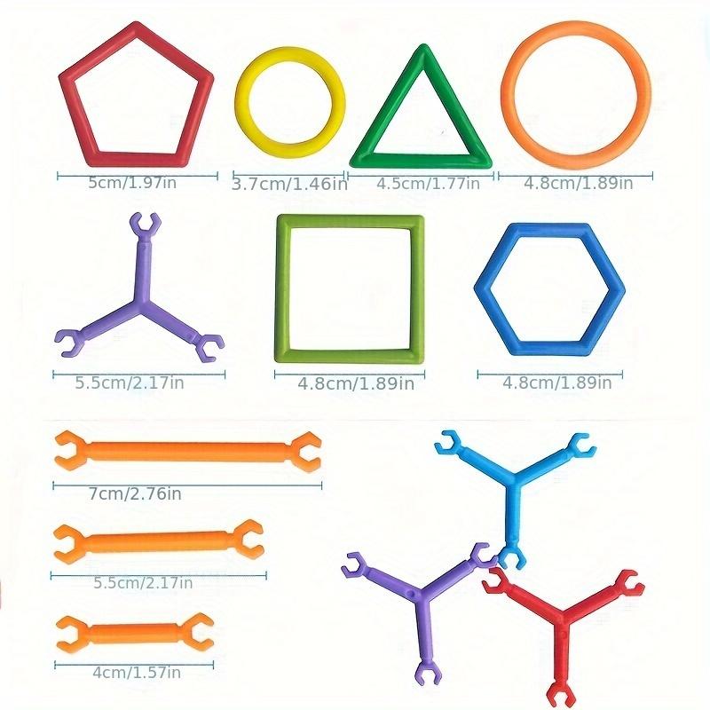 420pcs Multifunctional Creative Building Blocks Set - Assorted Colors & Shapes Magic Wands for Focus & Learning різнокольоровий
420pcs Multifunctional Creative Building Blocks Set - Assorted Colors & Shapes Magic Wands for Focus & Learning різнокольоровий