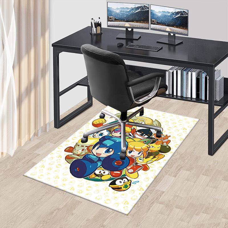 1pc Mega Man Anime Cartoon Design Office Chair Mat Non-Slip Carpet for Home Decor Living Room Bedroom Game Room Gift All Seasons Universal.Y047 60cm by 90cm
1pc Mega Man Anime Cartoon Design Office Chair Mat Non-Slip Carpet for Home Decor Living Room Bedroom Game Room Gift All Seasons Universal.Y047 60cm by 90cm