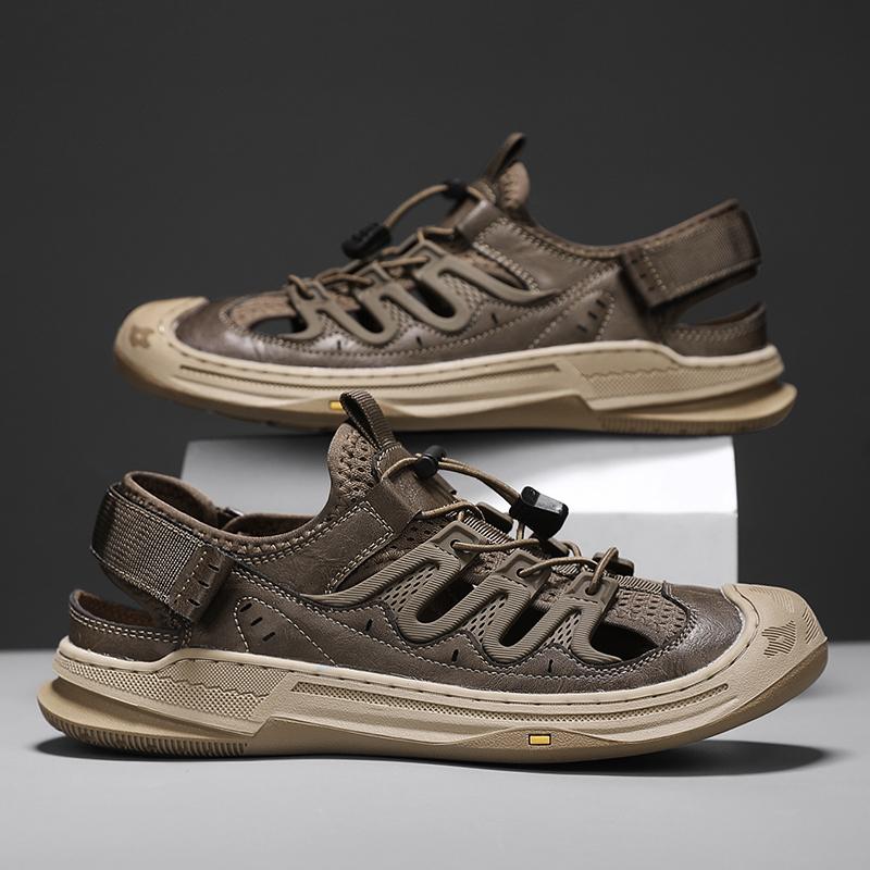 Летние мужские сандалии из натуральной кожи, мужская повседневная обувь, уличные мужские кожаные сандалии для мужчин, пляжная обувь, римская мужская обувь 39
Летние мужские сандалии из натуральной кожи, мужская повседневная обувь, уличные мужские кожаные сандалии для мужчин, пляжная обувь, римская мужская обувь 39