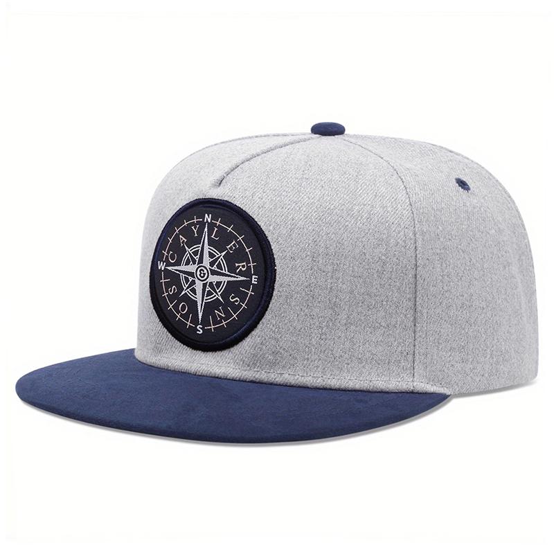 2026 New Fashionable Flat Edge Hat NSWE Compass Embroidered Hip Hop Skateboarding Hat Daily Leisure Sunshade Baseball Hat Unisex сірий
2026 New Fashionable Flat Edge Hat NSWE Compass Embroidered Hip Hop Skateboarding Hat Daily Leisure Sunshade Baseball Hat Unisex сірий