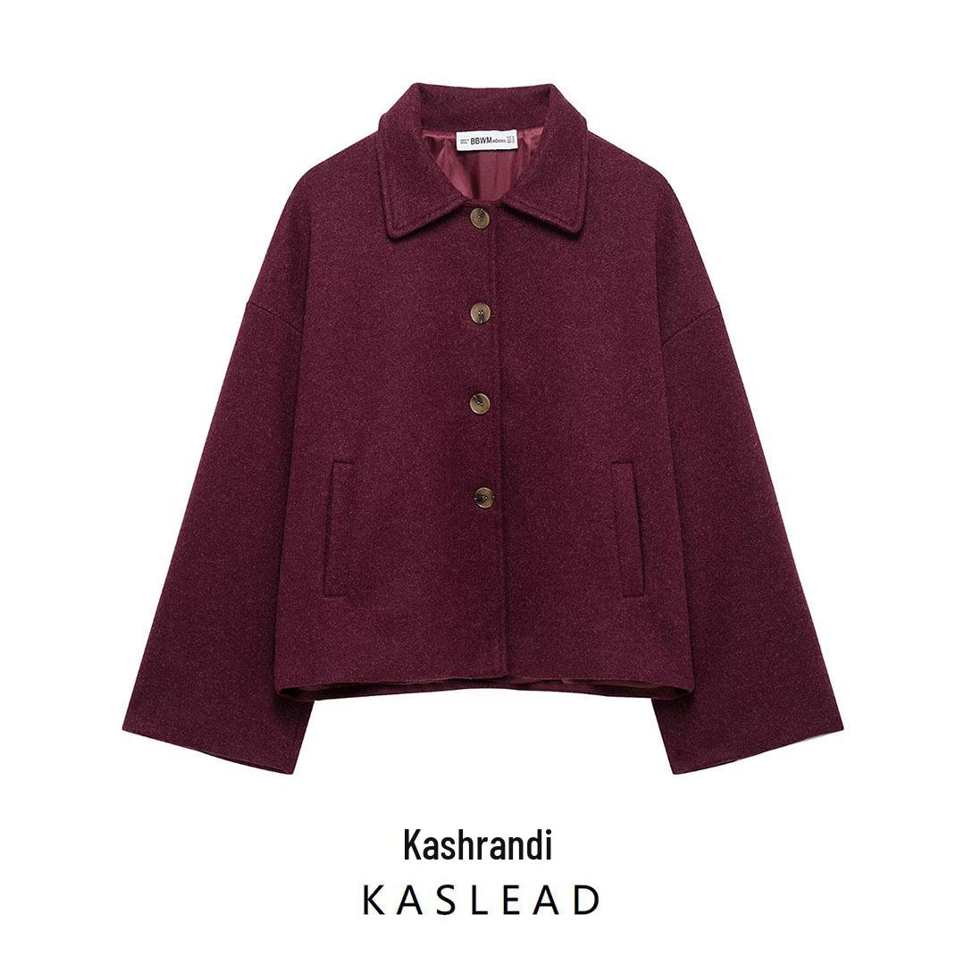 Spring 2025 Women s Casual Wool Blend Long Sleeve Coat - European & American Style M
Spring 2025 Women s Casual Wool Blend Long Sleeve Coat - European & American Style M