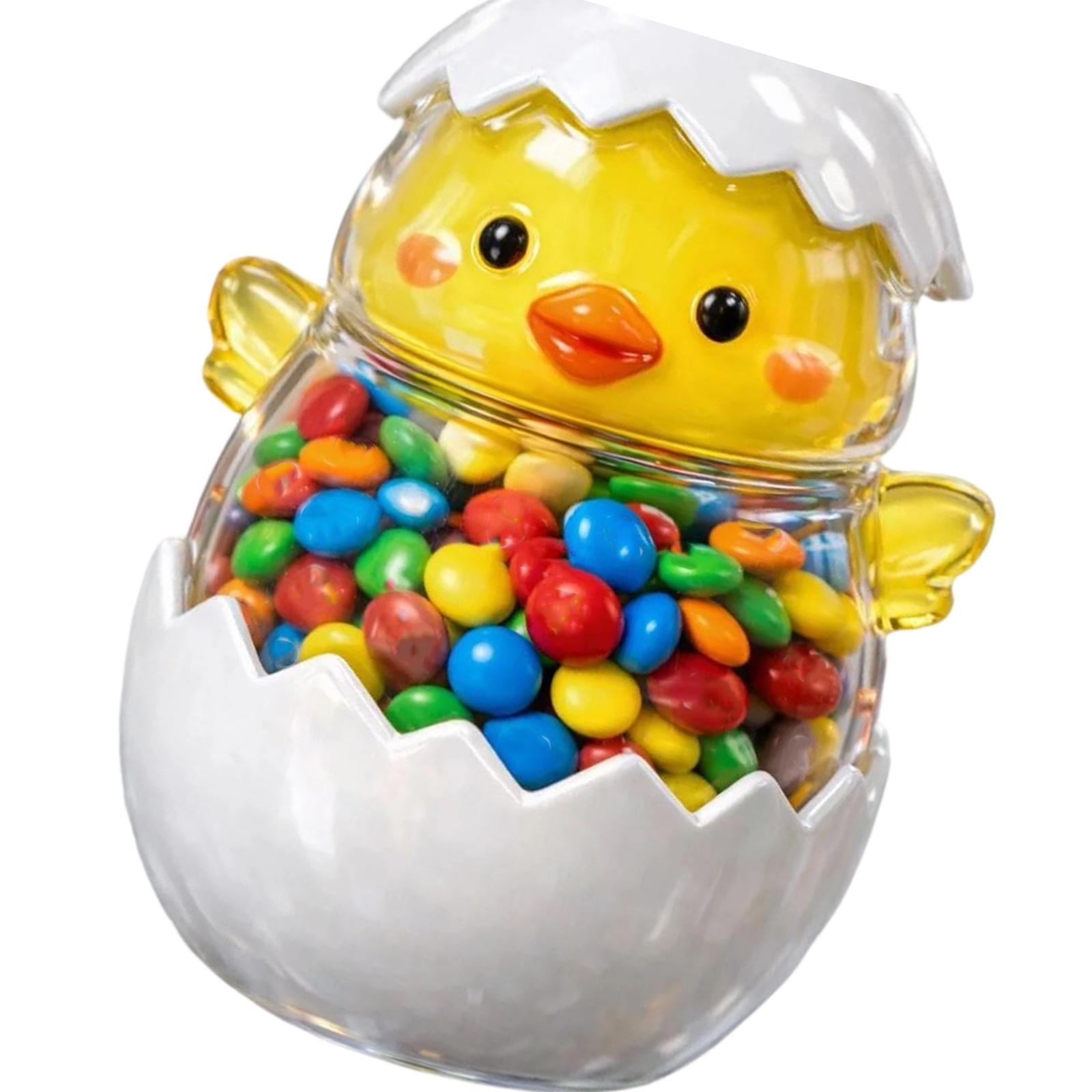 Holiday Glass Clear Candy Jar Engraved Easter Decors Bunnies Chick Eggs Shape Container For Candy Storage Home Display
Holiday Glass Clear Candy Jar Engraved Easter Decors Bunnies Chick Eggs Shape Container For Candy Storage Home Display