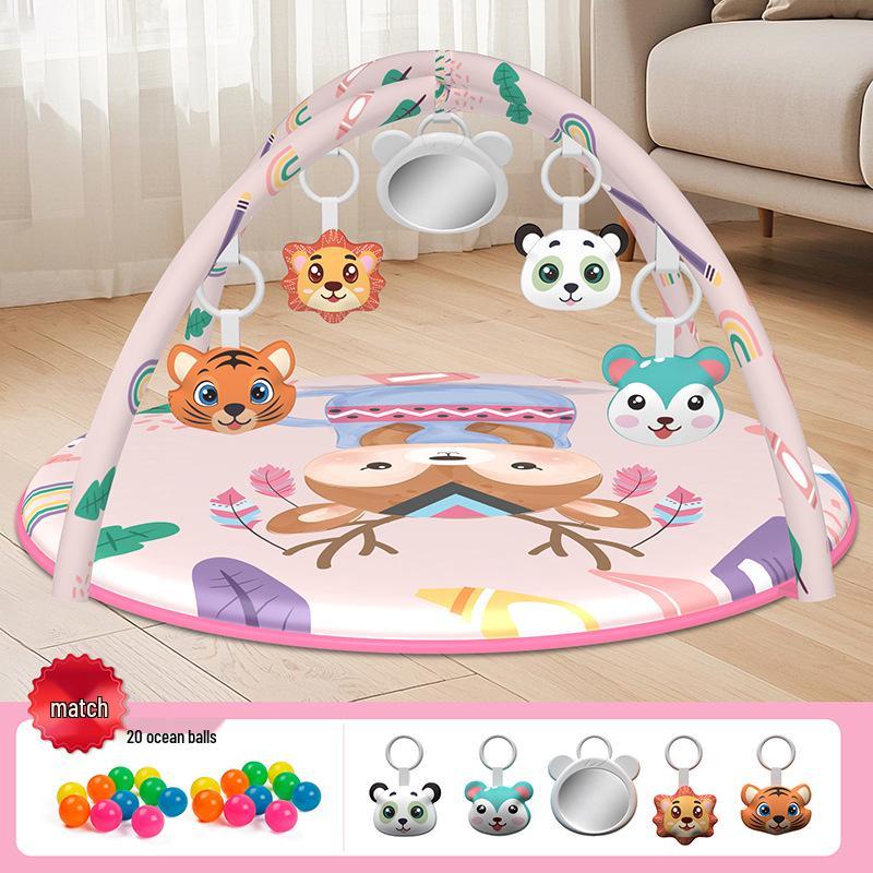 Large Baby Gym Play Mat with Music & Ball Pit for Ages 0-3
Large Baby Gym Play Mat with Music & Ball Pit for Ages 0-3