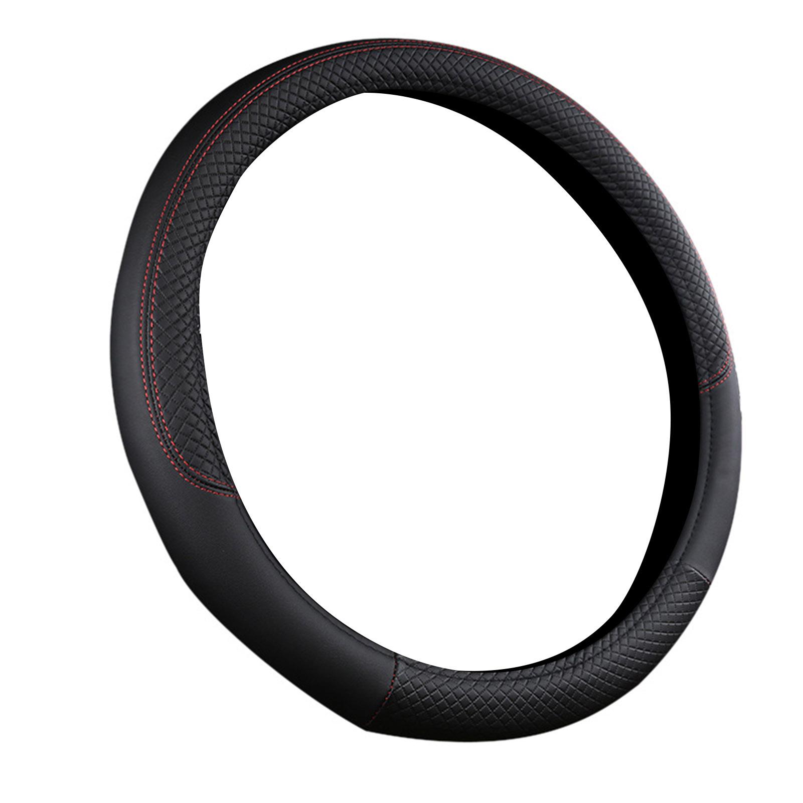 Чехол на руль автомобиля Тисненый Противоскользящий Искусственная кожа Защитник рулевого колеса автомобиля для
Чехол на руль автомобиля Тисненый Противоскользящий Искусственная кожа Защитник рулевого колеса автомобиля для