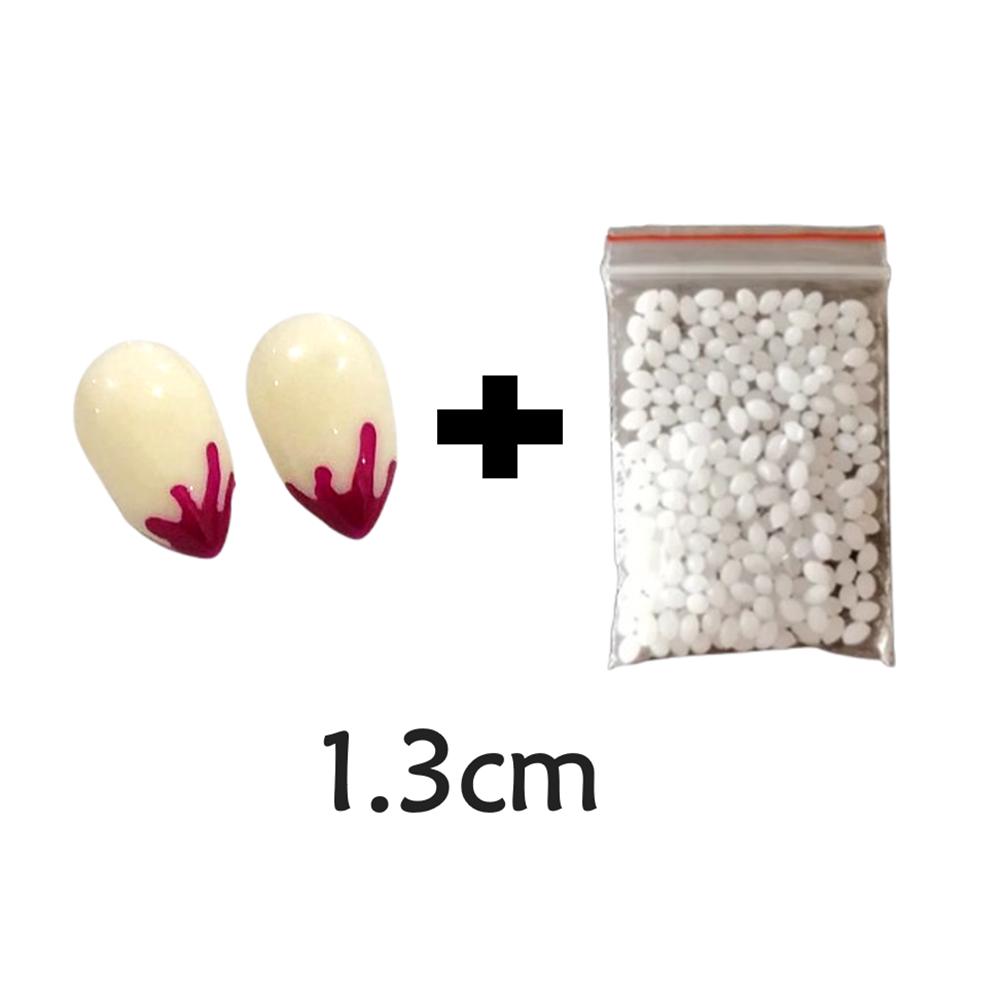 1 Pairs Halloween Vampire Teeth with Solid Glue Fangs Dentures Props Party Costume DIY Cosplay Props False Teeth Resin Fangs
1 Pairs Halloween Vampire Teeth with Solid Glue Fangs Dentures Props Party Costume DIY Cosplay Props False Teeth Resin Fangs