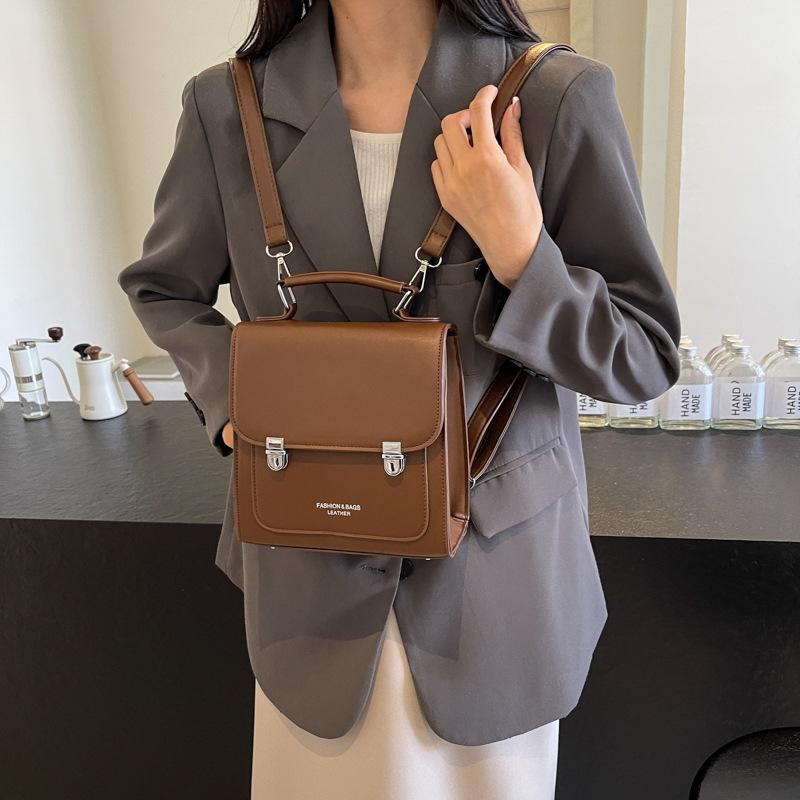 Рюкзак для путешественников, женская ретро-сумка, универсальная, модная сумка через плечо коричневый
Рюкзак для путешественников, женская ретро-сумка, универсальная, модная сумка через плечо коричневый