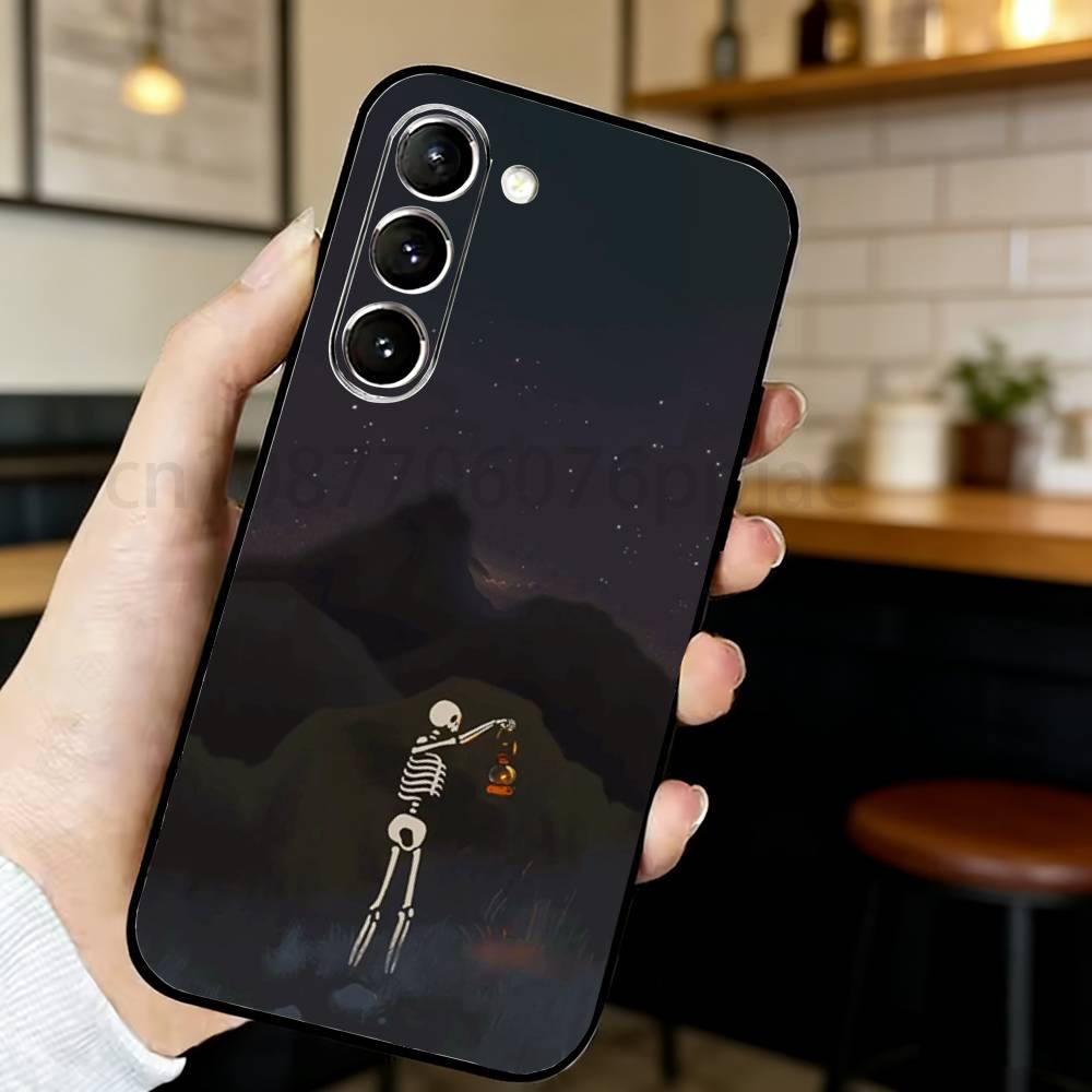 Skeleton Lute Phone Case For Samsung S20,21,22,23,24,25,26 Ultra,Plus,Black Soft Cover Samsung S24ULTRA
Skeleton Lute Phone Case For Samsung S20,21,22,23,24,25,26 Ultra,Plus,Black Soft Cover Samsung S24ULTRA