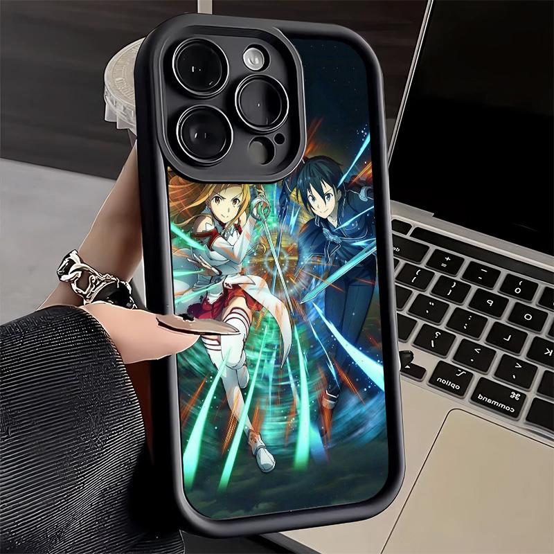 Sword Art Online Anime Phone Case for iPhone 16 17 Air 16E 15 Pro Max 14 Plus 13 12 Mini Capa Soft Shell Silicone Funda iPhone12Mini
Sword Art Online Anime Phone Case for iPhone 16 17 Air 16E 15 Pro Max 14 Plus 13 12 Mini Capa Soft Shell Silicone Funda iPhone12Mini