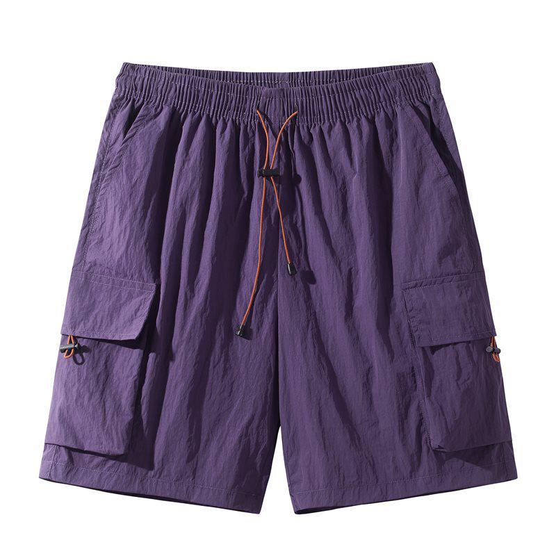 Men s Ice Silk Casual Shorts – Trendy Summer Five-Point Workwear, Plus Size, Straight-Leg, Mid-Length Beach Sports Shorts L
Men s Ice Silk Casual Shorts – Trendy Summer Five-Point Workwear, Plus Size, Straight-Leg, Mid-Length Beach Sports Shorts L