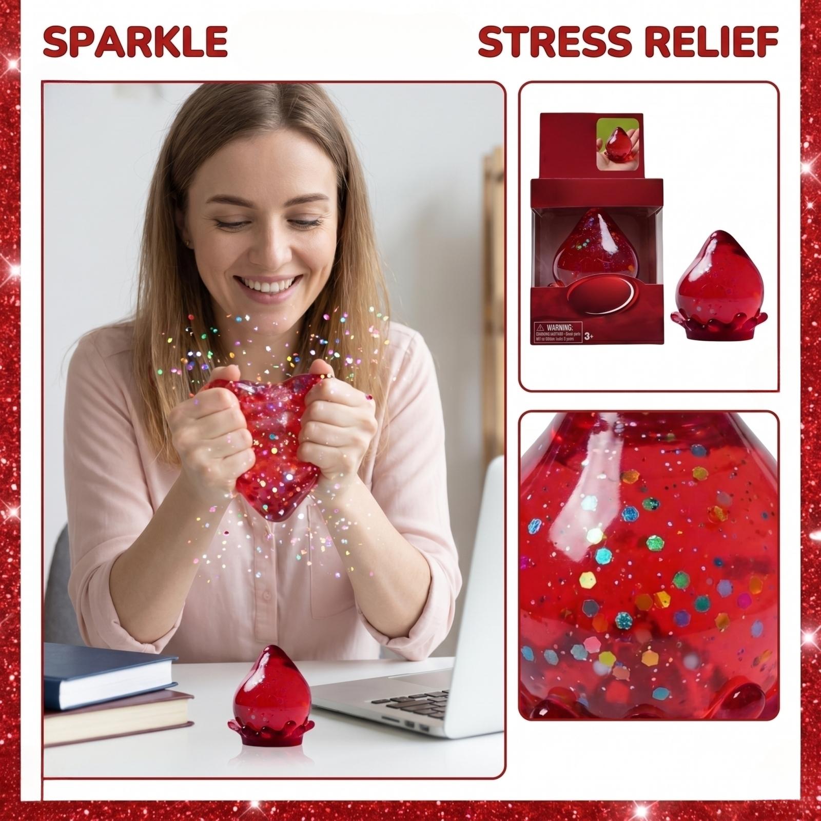 The Dreamy Water Drop Is A Magical, Smooth, Sensory Toy With A Satisfying Feel And Shiny Stuffing. One Size красный
The Dreamy Water Drop Is A Magical, Smooth, Sensory Toy With A Satisfying Feel And Shiny Stuffing. One Size красный