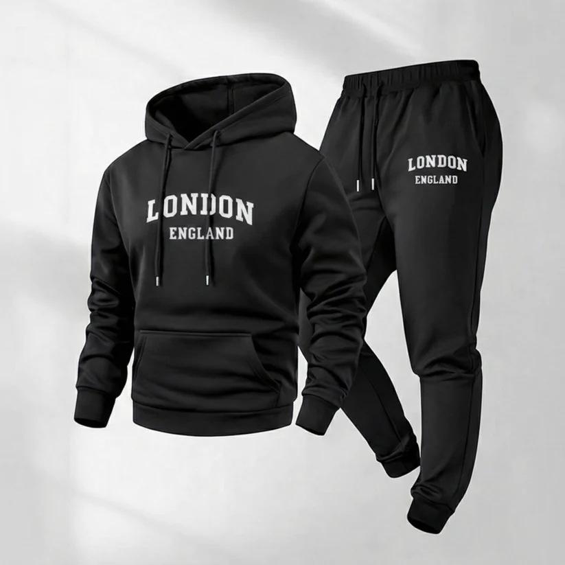European & American Men s Fall/Winter Sports Hoodie Set - Printed Fashion, High-Quality Casual Wear XXXL чёрный
European & American Men s Fall/Winter Sports Hoodie Set - Printed Fashion, High-Quality Casual Wear XXXL чёрный