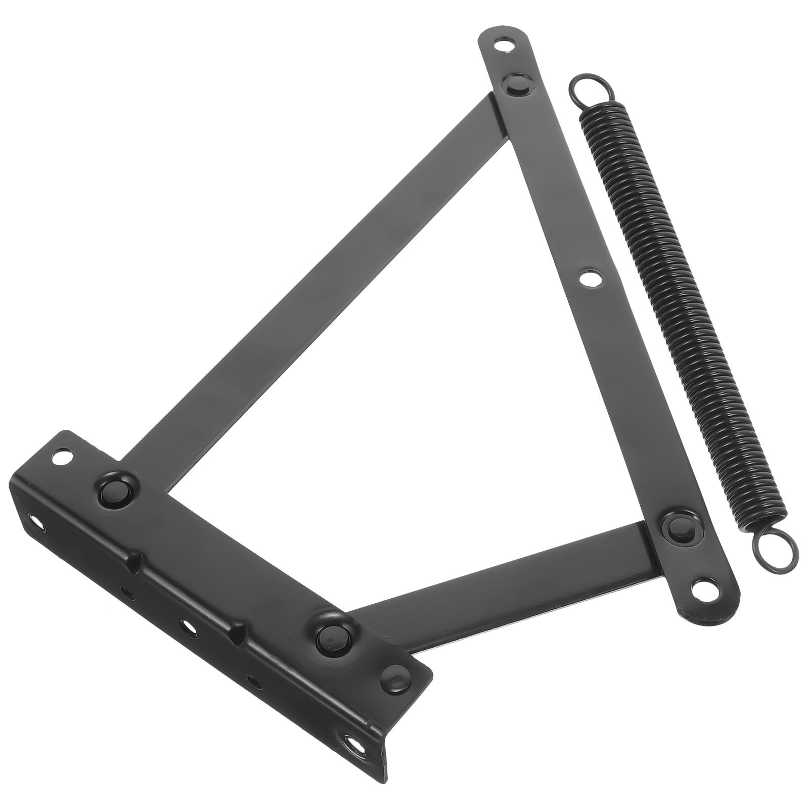 Spring Hinge Base Triangular Foldable Lifting Bracket Couch Brackets Bed Folding Sofa чорний
Spring Hinge Base Triangular Foldable Lifting Bracket Couch Brackets Bed Folding Sofa чорний