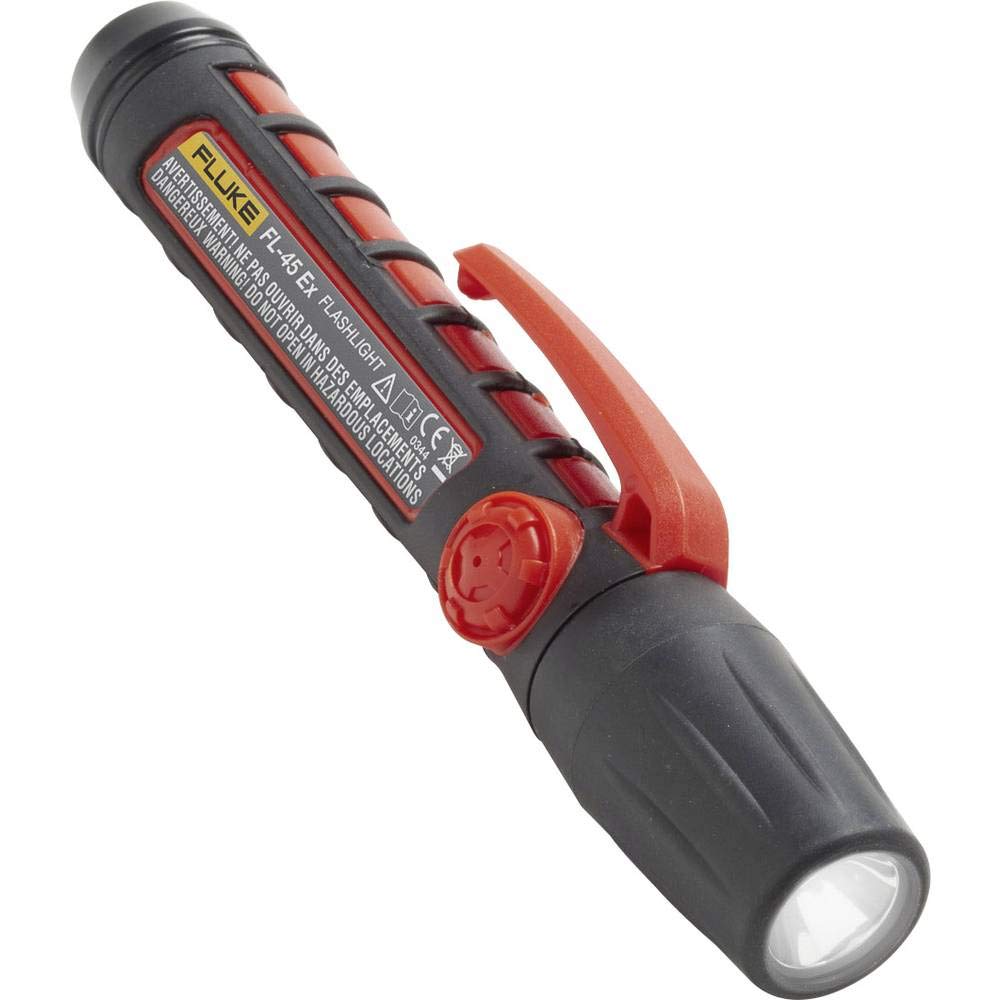 Fluke EX Intrinsically Safe Flashlight 45 Light Output Fahrenheit to Volts Amps Red FL-45
Fluke EX Intrinsically Safe Flashlight 45 Light Output Fahrenheit to Volts Amps Red FL-45