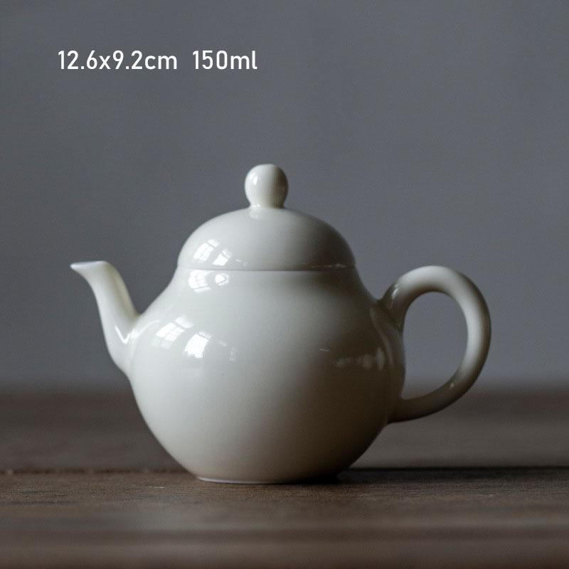 Керамический горшок-груша в стиле ретро, 150 мл, с белой глазурью, небольшой одиночный горшок ручной работы с фильтром, японский чайник, чайник, чайный сервиз кунг-фу 12.6x9.2cm 150ml
Керамический горшок-груша в стиле ретро, 150 мл, с белой глазурью, небольшой одиночный горшок ручной работы с фильтром, японский чайник, чайник, чайный сервиз кунг-фу 12.6x9.2cm 150ml