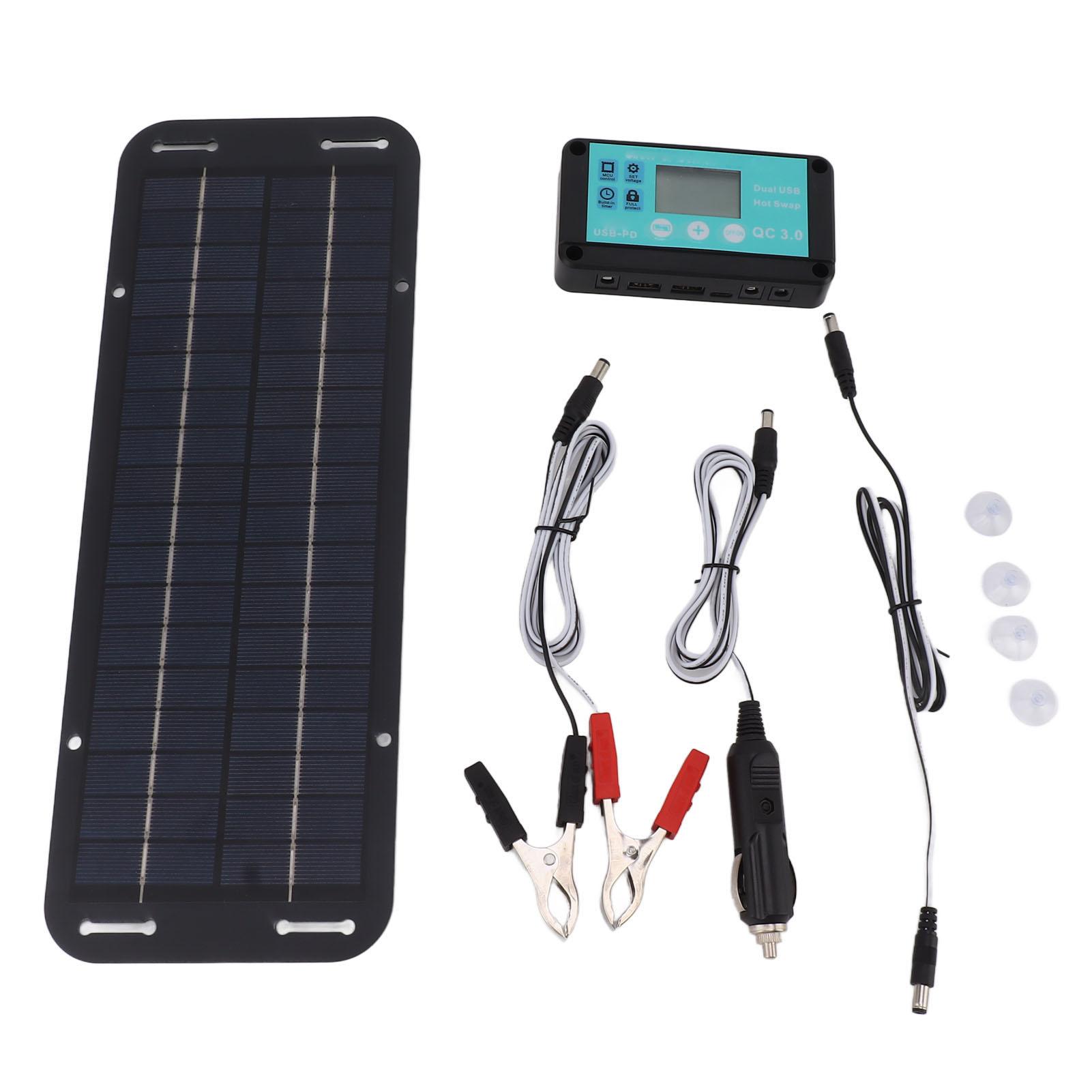 20W Solar Panel , Black Solar Cell with Waterproof MPPT Controller for RV Vehicle Travel Camping with Black Solar Panels
20W Solar Panel , Black Solar Cell with Waterproof MPPT Controller for RV Vehicle Travel Camping with Black Solar Panels