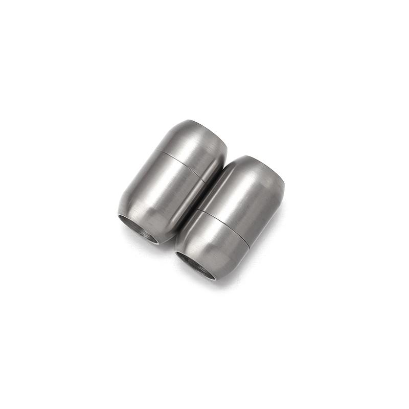 2Pcs/Lot Stainless Steel Magnetic Buckle Frosted Color Black Buckle For Leather Bracelet Making Diy Jewelry Connectors 3mm
2Pcs/Lot Stainless Steel Magnetic Buckle Frosted Color Black Buckle For Leather Bracelet Making Diy Jewelry Connectors 3mm