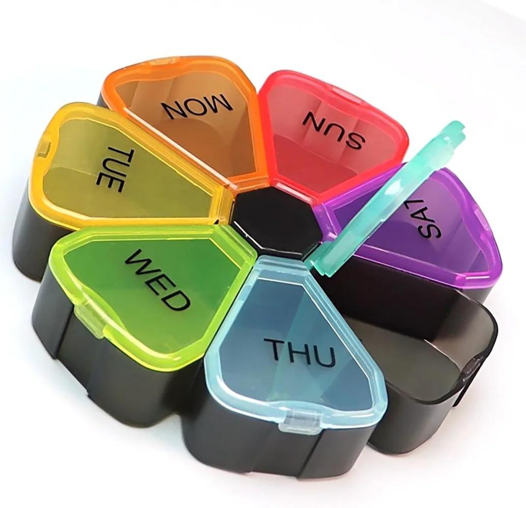 New Hot Premuim 7 Grids Portable Travel Pill Box Cases Container Organizer Storage Tablet Medicine Pills Vitamin Fish Oils Tools
New Hot Premuim 7 Grids Portable Travel Pill Box Cases Container Organizer Storage Tablet Medicine Pills Vitamin Fish Oils Tools