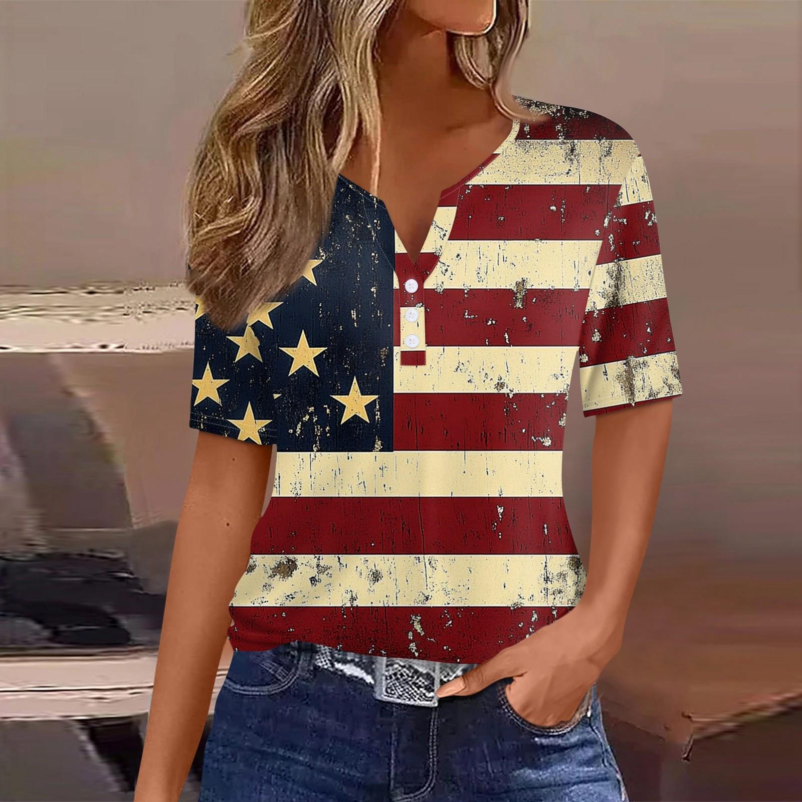 Женская футболка с принтом «День независимости» на пуговицах с коротким рукавом, туника, повседневная мода на выходные, базовый топ с V-образным вырезом XL винный
Женская футболка с принтом «День независимости» на пуговицах с коротким рукавом, туника, повседневная мода на выходные, базовый топ с V-образным вырезом XL винный