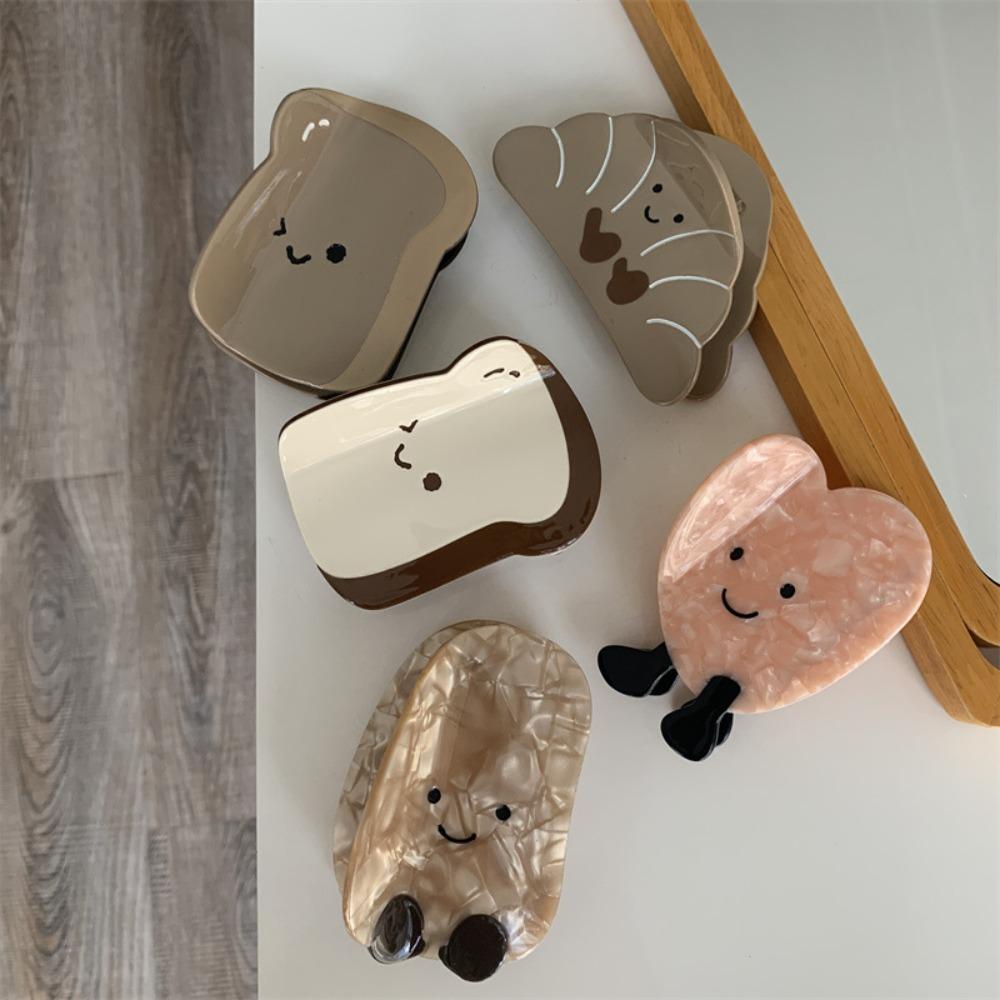 Acetic Acid Bread Shape Hair Claw Cartoon Croissant Claw Clip Hair Pins Jewelry white bread
Acetic Acid Bread Shape Hair Claw Cartoon Croissant Claw Clip Hair Pins Jewelry white bread