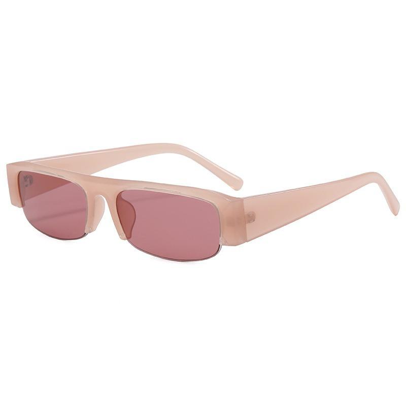 New Korean-style Half-frame Sunglassess Mall Square Frame Fashionable Cat-eye Design Vintage Sunglasses Sun Protection Eyewear as picture
New Korean-style Half-frame Sunglassess Mall Square Frame Fashionable Cat-eye Design Vintage Sunglasses Sun Protection Eyewear as picture