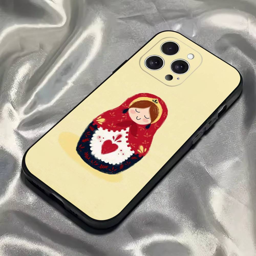 Russian Dolls Matryoshka Phone Case For iPhone 16,15,14,13,12,11,Pro,Max,Plus,X,XS,SE4,E,Mini,Soft Black Case iPhone13
Russian Dolls Matryoshka Phone Case For iPhone 16,15,14,13,12,11,Pro,Max,Plus,X,XS,SE4,E,Mini,Soft Black Case iPhone13
