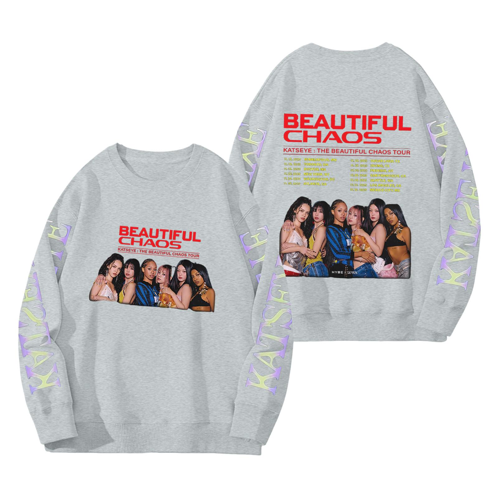 Женский модный пуловер с длинным рукавом, принтом и круглым вырезом, свободного кроя XXXL
Женский модный пуловер с длинным рукавом, принтом и круглым вырезом, свободного кроя XXXL