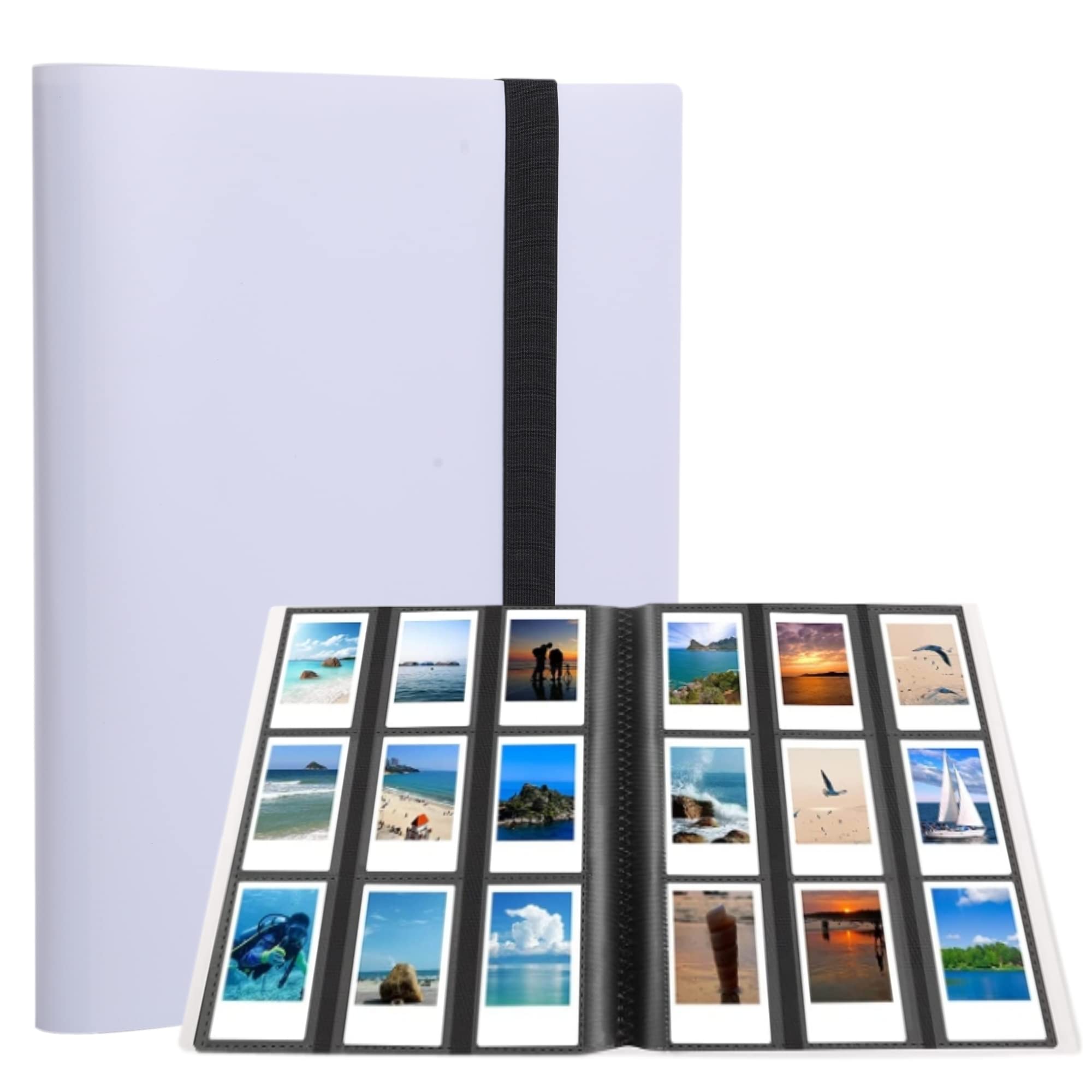 Anopono Instax Album Instax Holder Instax Polaroid Photo Case File Instax Book Storage Storage Slim Large Capacity 432 Photos (White)
Anopono Instax Album Instax Holder Instax Polaroid Photo Case File Instax Book Storage Storage Slim Large Capacity 432 Photos (White)