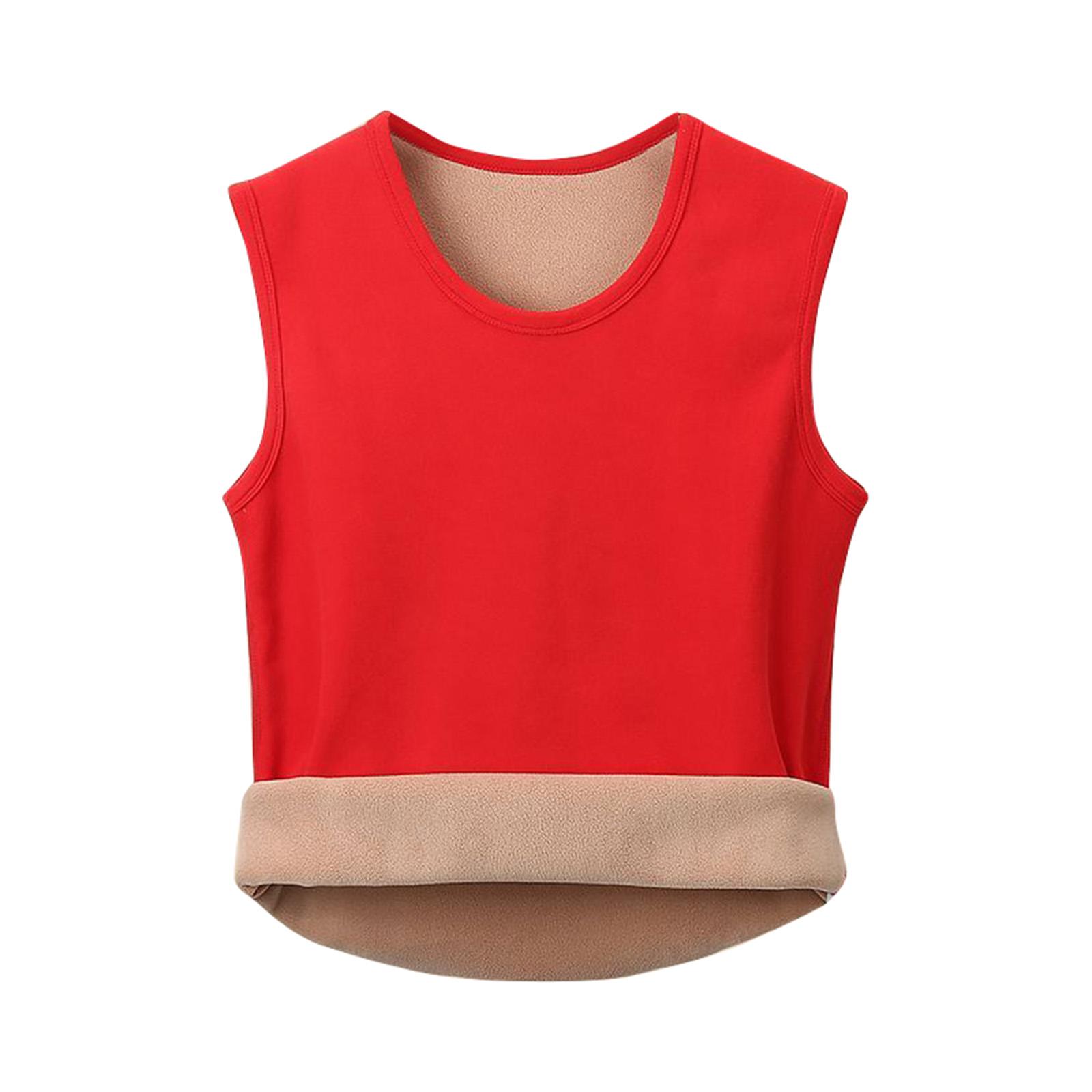 Мужская однотонная теплая футболка-жилет с плюшевой подкладкой, мужская повседневная футболка-жилет с плюшевой подкладкой XL красный
Мужская однотонная теплая футболка-жилет с плюшевой подкладкой, мужская повседневная футболка-жилет с плюшевой подкладкой XL красный