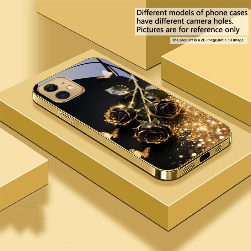 Black and golden roses For IPhone 17Pro Max 16 17 Pro oMax 15 Pro 14 13 Plus 12Mini 11ProMax XR 16E Air Golden glass phone case iPhone XS
Black and golden roses For IPhone 17Pro Max 16 17 Pro oMax 15 Pro 14 13 Plus 12Mini 11ProMax XR 16E Air Golden glass phone case iPhone XS
