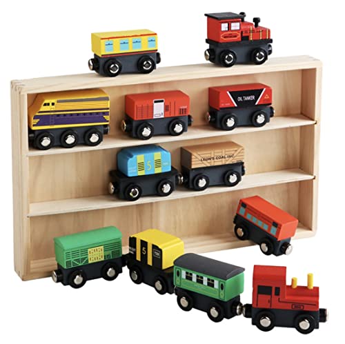 Apricity Wooden Train Set with Mini Cars, Magnetic Attachments, and Storage Box, Great for Home Decor
Apricity Wooden Train Set with Mini Cars, Magnetic Attachments, and Storage Box, Great for Home Decor