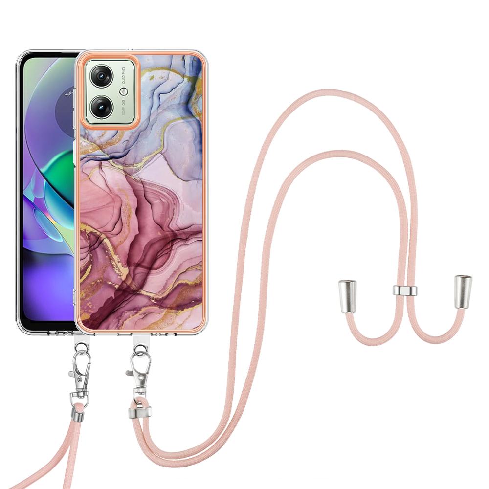YB IMD Series-18 Style E for Motorola Moto G54 5G Marble Pattern Case 2.0mm Electroplating Phone Cover Rose Gold
YB IMD Series-18 Style E for Motorola Moto G54 5G Marble Pattern Case 2.0mm Electroplating Phone Cover Rose Gold