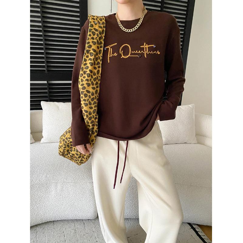 Sinan Niche Embroidered Button Letter Loose Fit Thick Long Sleeve Base Layer Shirt SN8325 One Size кавовий
Sinan Niche Embroidered Button Letter Loose Fit Thick Long Sleeve Base Layer Shirt SN8325 One Size кавовий