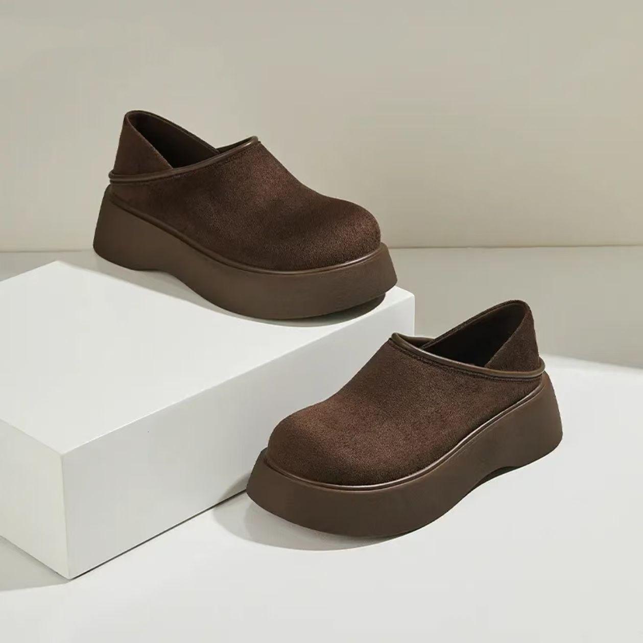 Модные женские лоферы на платформе 2025 Осень Зима Новая мода Слипоны Увеличение роста Повседневная обувь Удобные винтажные полушлепанцы 35
Модные женские лоферы на платформе 2025 Осень Зима Новая мода Слипоны Увеличение роста Повседневная обувь Удобные винтажные полушлепанцы 35