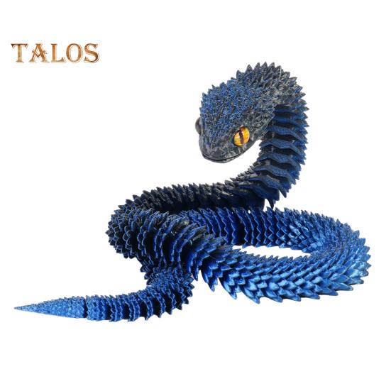 Іграшка-змія, надрукована 3D-друком, 60 см. Настільна шарнірна змія з гнучкими суглобами. Знімає стрес. Іграшка-непосида. Подарунок для любителів тварин 60 cm G
Іграшка-змія, надрукована 3D-друком, 60 см. Настільна шарнірна змія з гнучкими суглобами. Знімає стрес. Іграшка-непосида. Подарунок для любителів тварин 60 cm G