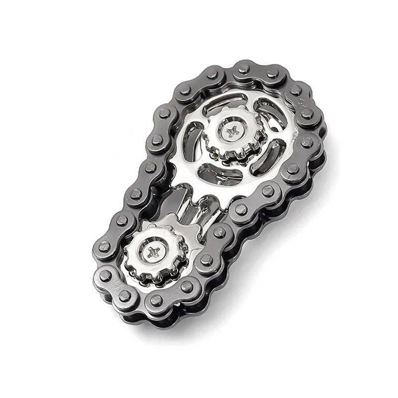 Sprockets Flywheel Fingertip Gyro Fidget Spinner Antistress Anxiety Metal Bike Chains EDC Spinner Fidget Toys For Adult чорний
Sprockets Flywheel Fingertip Gyro Fidget Spinner Antistress Anxiety Metal Bike Chains EDC Spinner Fidget Toys For Adult чорний