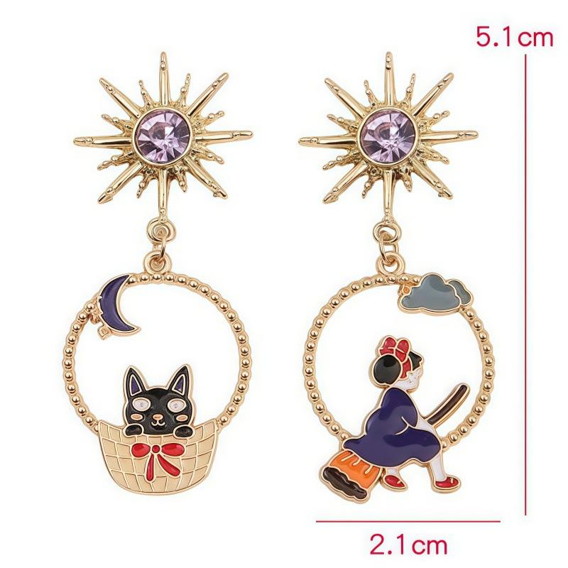 New Blue Purple Rhinestones Cat Star Charms Asymmetric Earrings for Women Party Classic Cute Girls Drop Earrings Jewelry Gift
New Blue Purple Rhinestones Cat Star Charms Asymmetric Earrings for Women Party Classic Cute Girls Drop Earrings Jewelry Gift