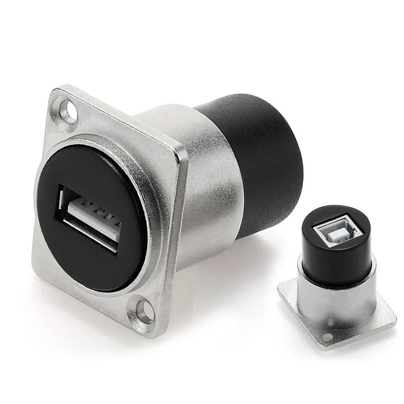 3D Printer Interface Female Socket Type B USB Electronic Connector Data Adapter Panel Mounting Solderless with Waterproof Cap
3D Printer Interface Female Socket Type B USB Electronic Connector Data Adapter Panel Mounting Solderless with Waterproof Cap