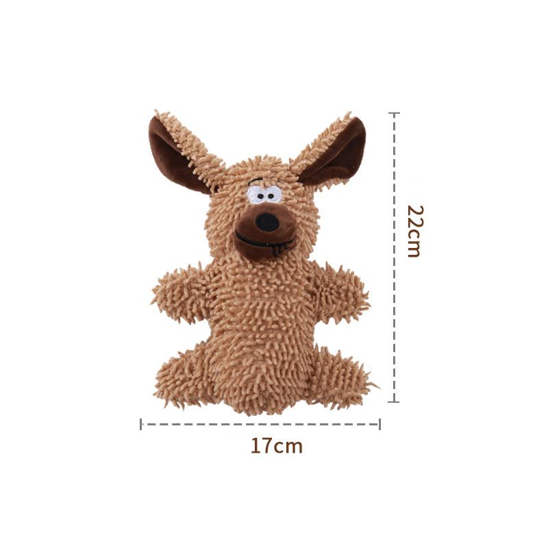 Squeaky Dog Chew Toys Bear Plush Dog Toys to Keep Them Busy, Built-in a Squeaker for Small Animals Pet Dogs Puppy Teething коричневий
Squeaky Dog Chew Toys Bear Plush Dog Toys to Keep Them Busy, Built-in a Squeaker for Small Animals Pet Dogs Puppy Teething коричневий