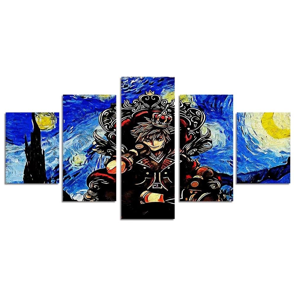 No Frame 5 Pcs Graffiti Japan Style Van King Modular Print Canvas Painting Posters Wall Anime Picture Home Decor Living Room Art 20x35 20x45 20x55cm
No Frame 5 Pcs Graffiti Japan Style Van King Modular Print Canvas Painting Posters Wall Anime Picture Home Decor Living Room Art 20x35 20x45 20x55cm